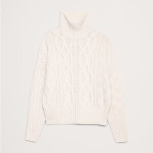 Banana republic - ITALIAN MERINO-BLEND MIXED-STITCH SWEATER